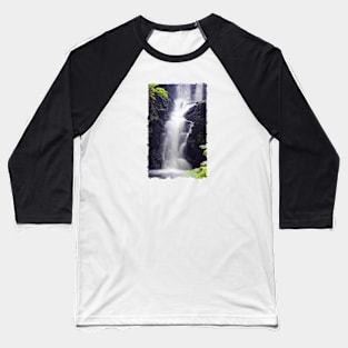 Scottish Waterfall, Langbank, Scotland Baseball T-Shirt